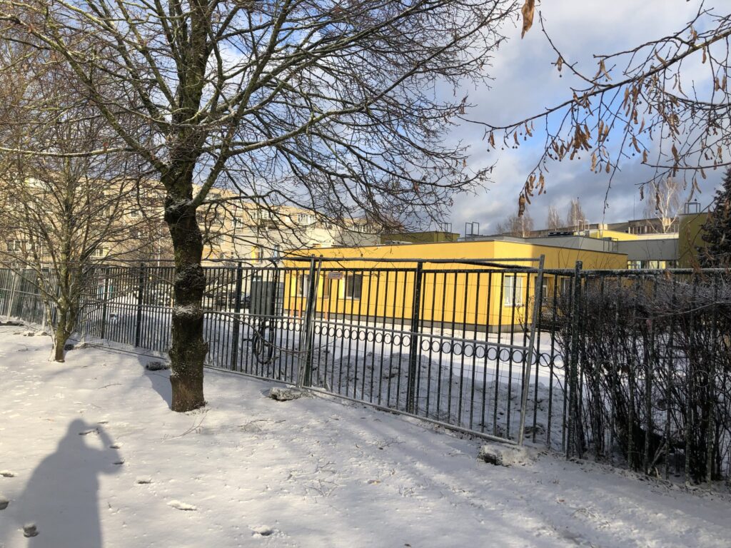 Vilijos darželio sporto salė (Taikos g. 15) - Sports arena - construction photos