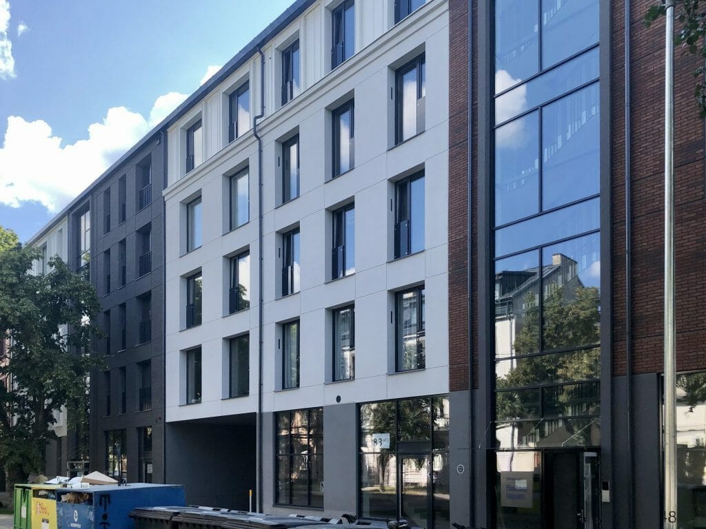 Baltas lapas Mindaugo 1 etapas (Aguonų g. 17) - Multi apartment - construction photos