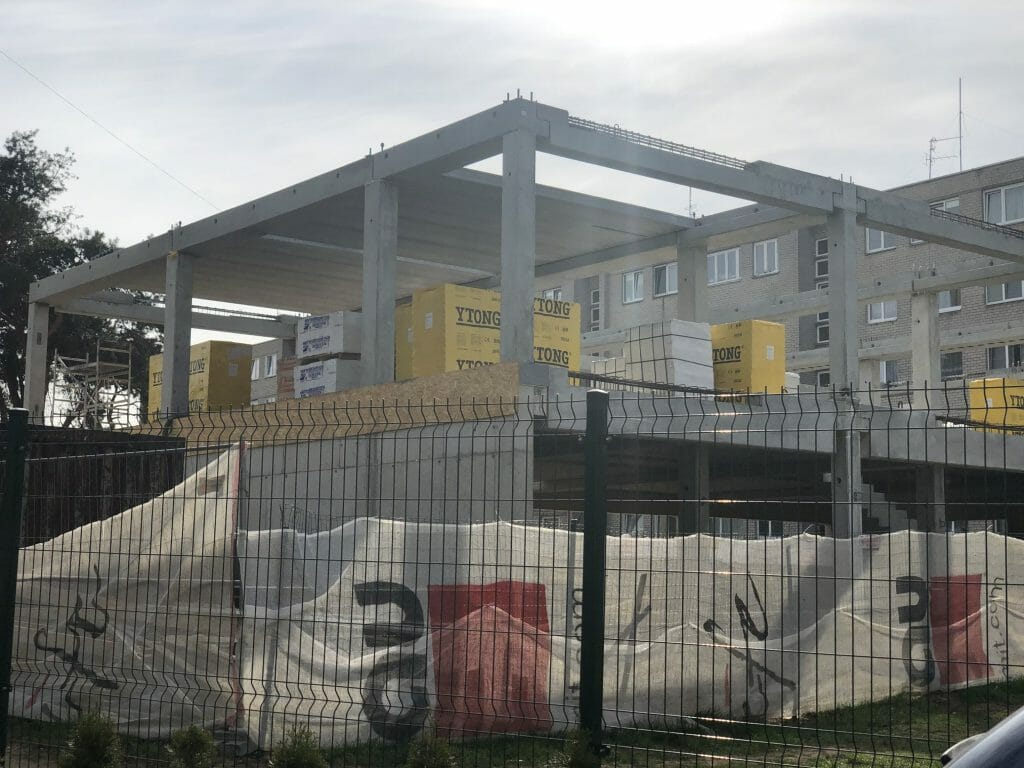 Pušyno terasos (T. Masiulio g. 5A) - Multi apartment - construction photos