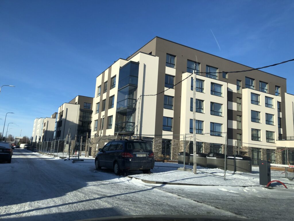 Bitėnų oazė 1-2 etapai (Bitėnų g. 3D, 1B) - Multi apartment - construction photos