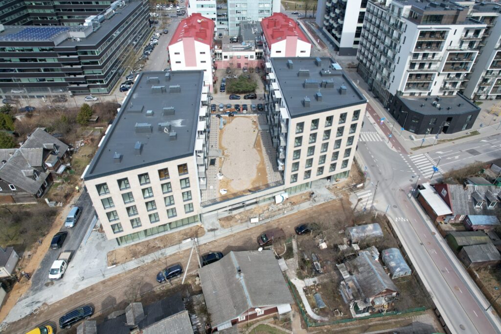 Aurea home (Giedraičių g. 56) - Multi apartment - construction photos