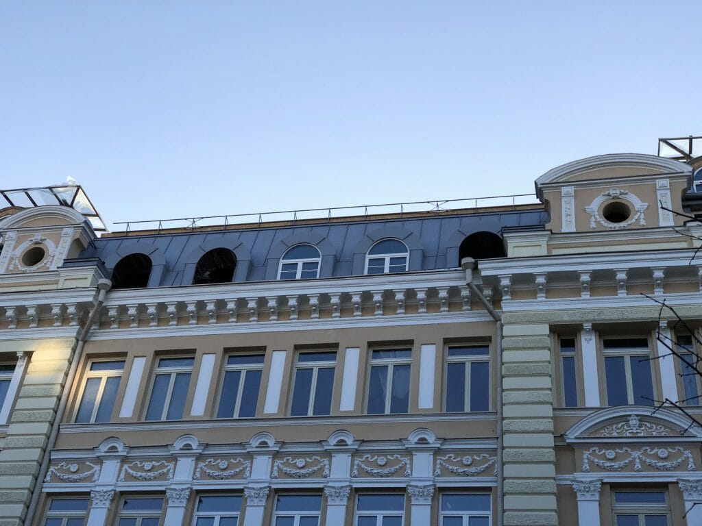 Gedimino 22 (Gedimino pr. 22) - Multi apartment - construction photos