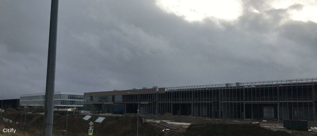 Vilniaus verslo parkas (Ukmergės g. 364) - Stock office / Flex space - construction photos