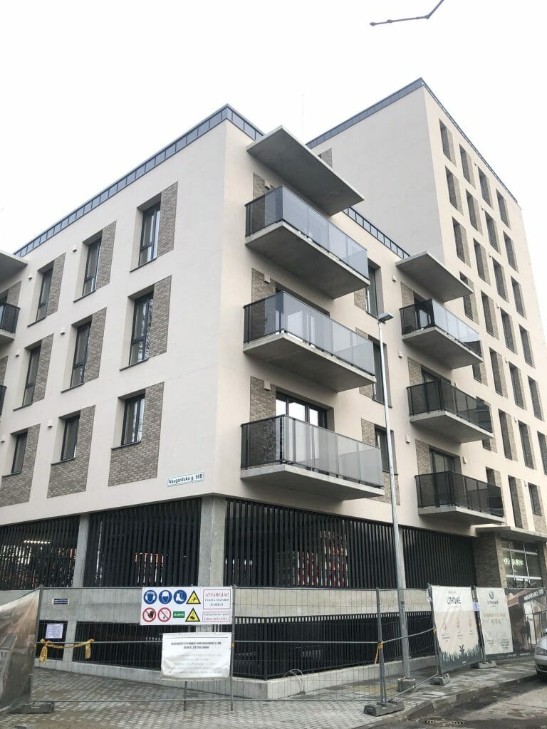 N-GARDEN (Naugarduko g. 50B) - Multi apartment - construction photos