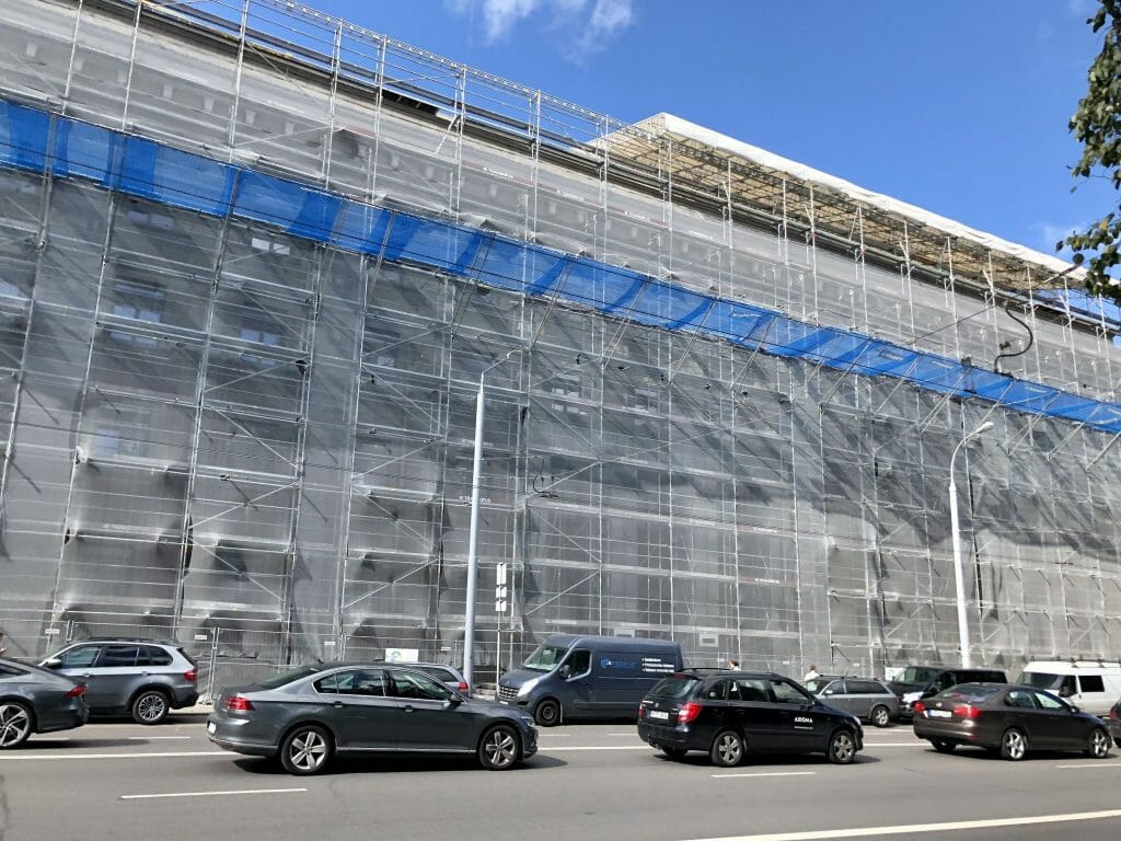 LR Užsienio reikalų ministerijos rekonstrukcija (J. Tumo-Vaižganto g. 2) - Administratīvā ēka - būvdarbu attēli