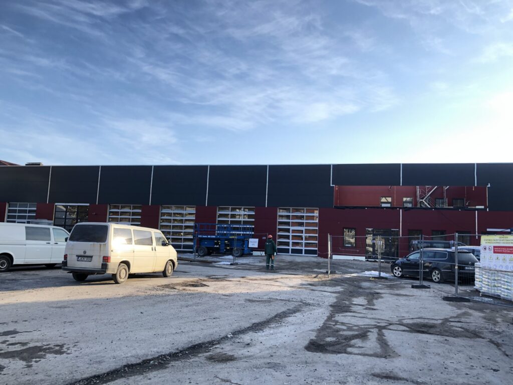 Priešgaisrinis depas (Rolando Jankausko g. 2) - Administrative - construction photos