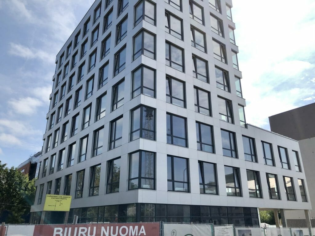 Žalgirio 94 (Žalgirio g. 94) - Office center - construction photos