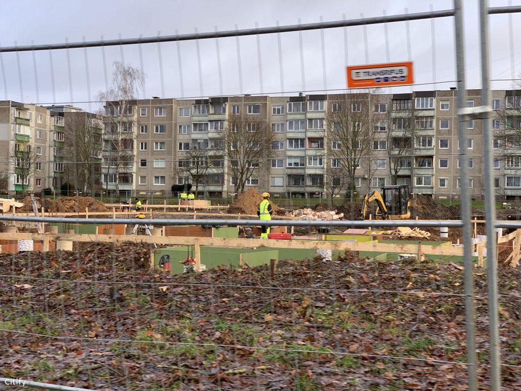 O5 NAMAI (Žeimenos g. 82) - Multi apartment - construction photos