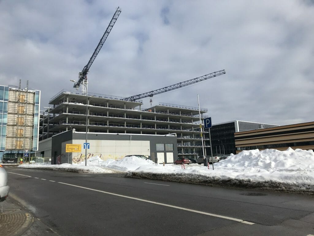 CORE (Ukmergės g. 126) - Office center - construction photos