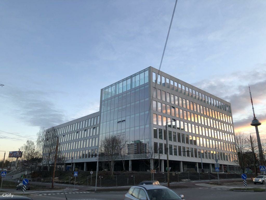 Freedom 36 (Laisvės pr. 36) - Office center - construction photos