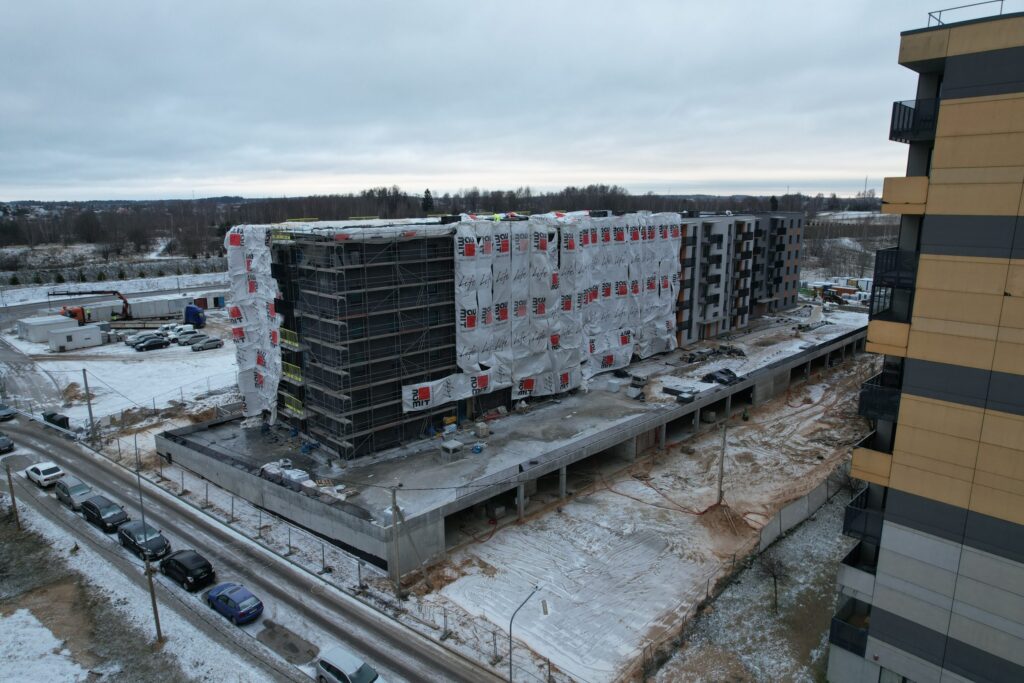 Vakarų Lėnas (Girulių g. 22) - Korterelamu - ehituse fotod