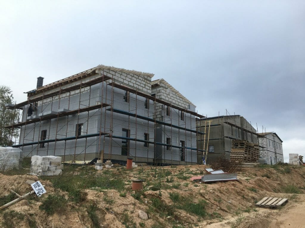 Vilniaus kalvos (Dusmenų g., Jovariškių g., Užutrakio g.) - Land plots - construction photos