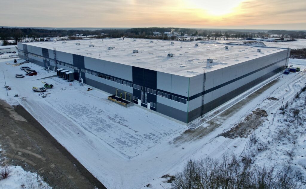 Liepkalnio industrinis parkas 4 etapas (Sodybų g. 30) - Sandėlys / Platinimo centras - statybų nuotraukos