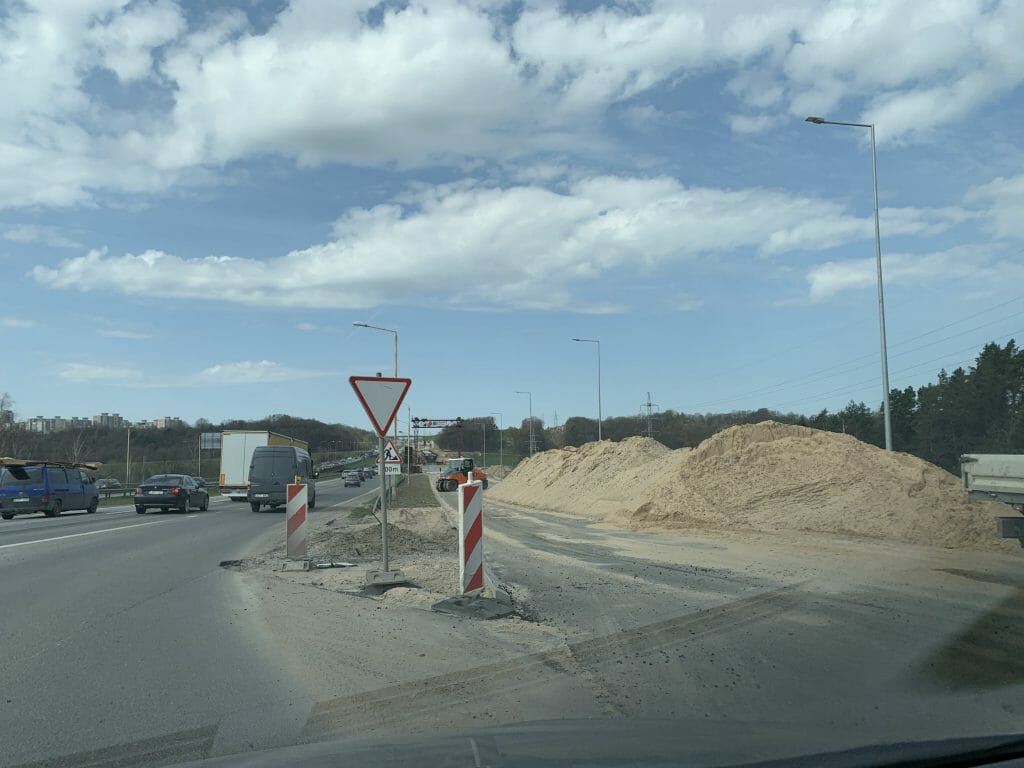 Islandijos pl. Kleboniškio tiltas 1 etapas (Islandijos pl.) - Bridge - construction photos