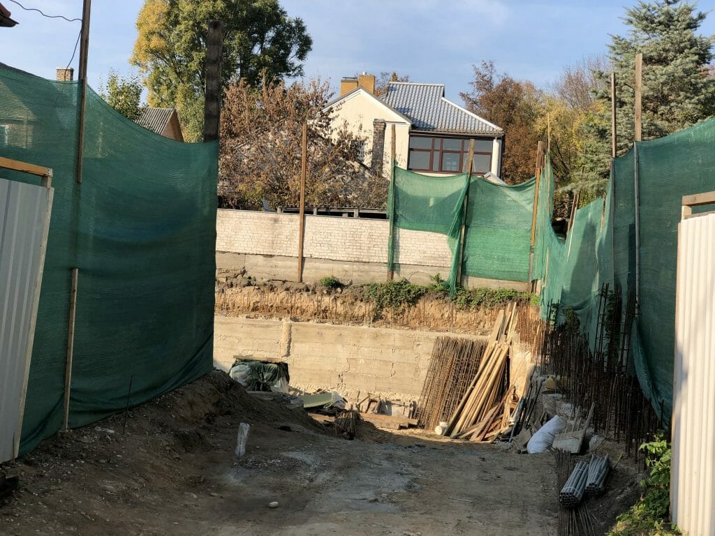 Žalioji g. 17 (Žalioji g. 17) - Hotel, Multi apartment - construction photos