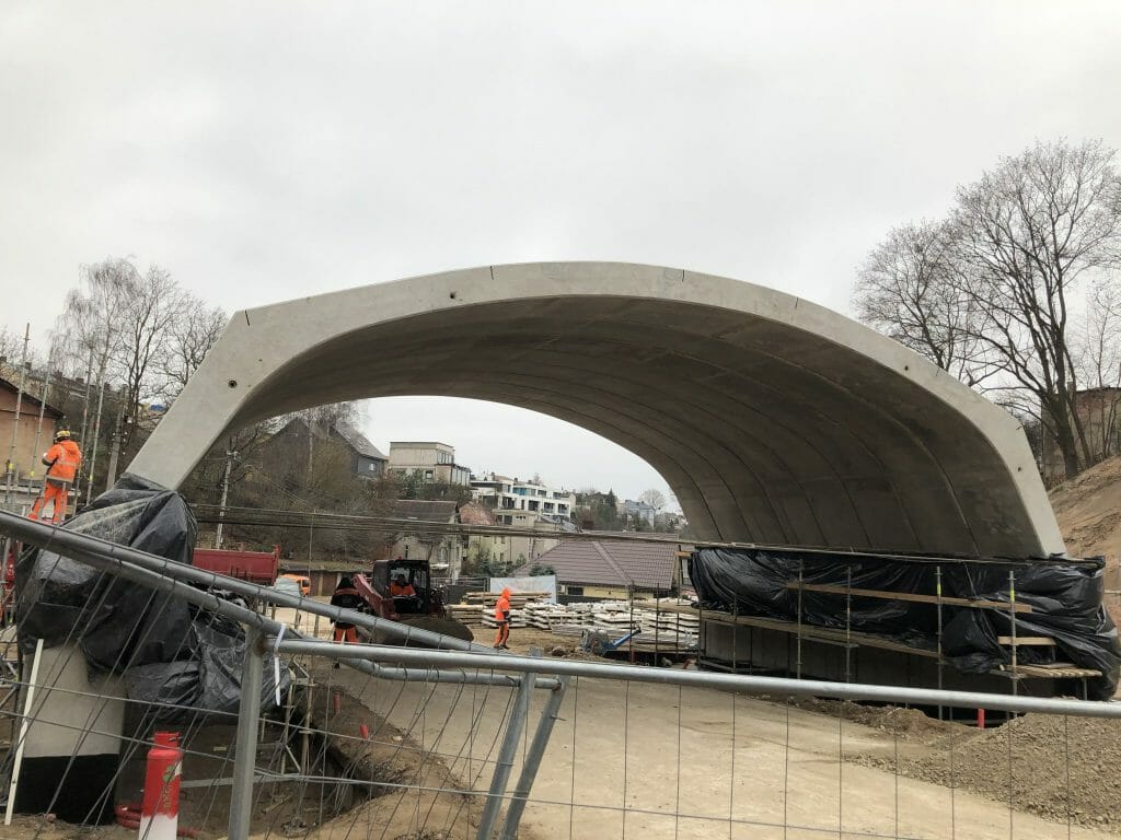 Žemaičių g. viadukas virš P. Kalpoko g. (Žemaičių g.) - Street - construction photos