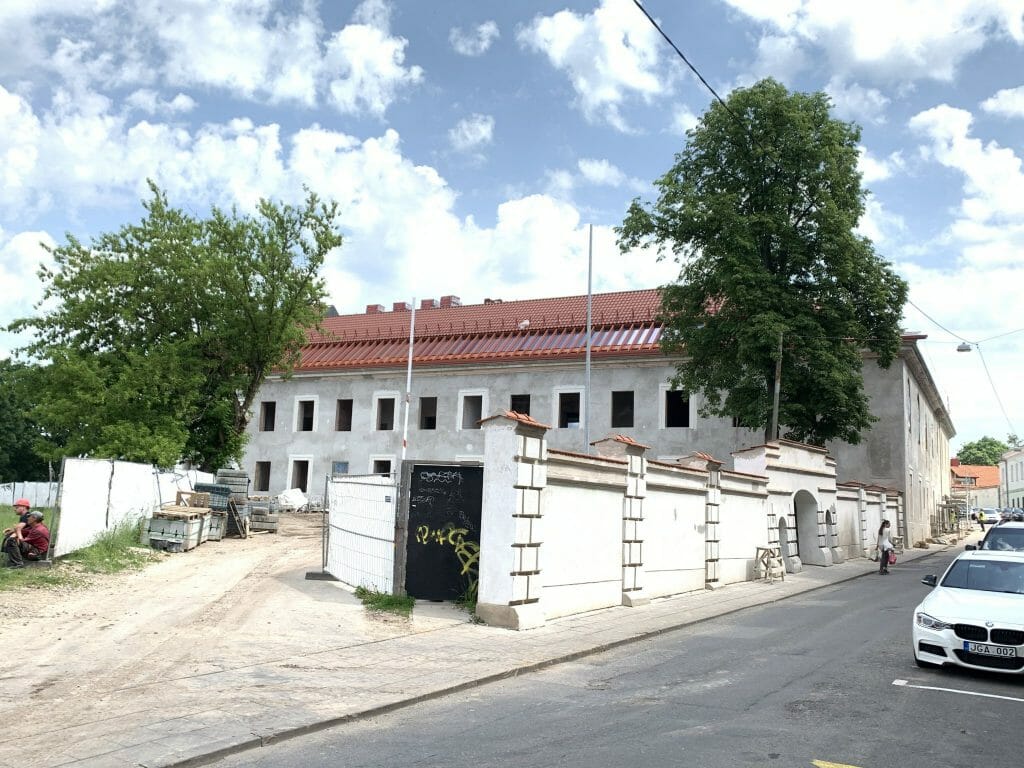 Misionierių sodai (Subačiaus g. 20) - Multi apartment - construction photos