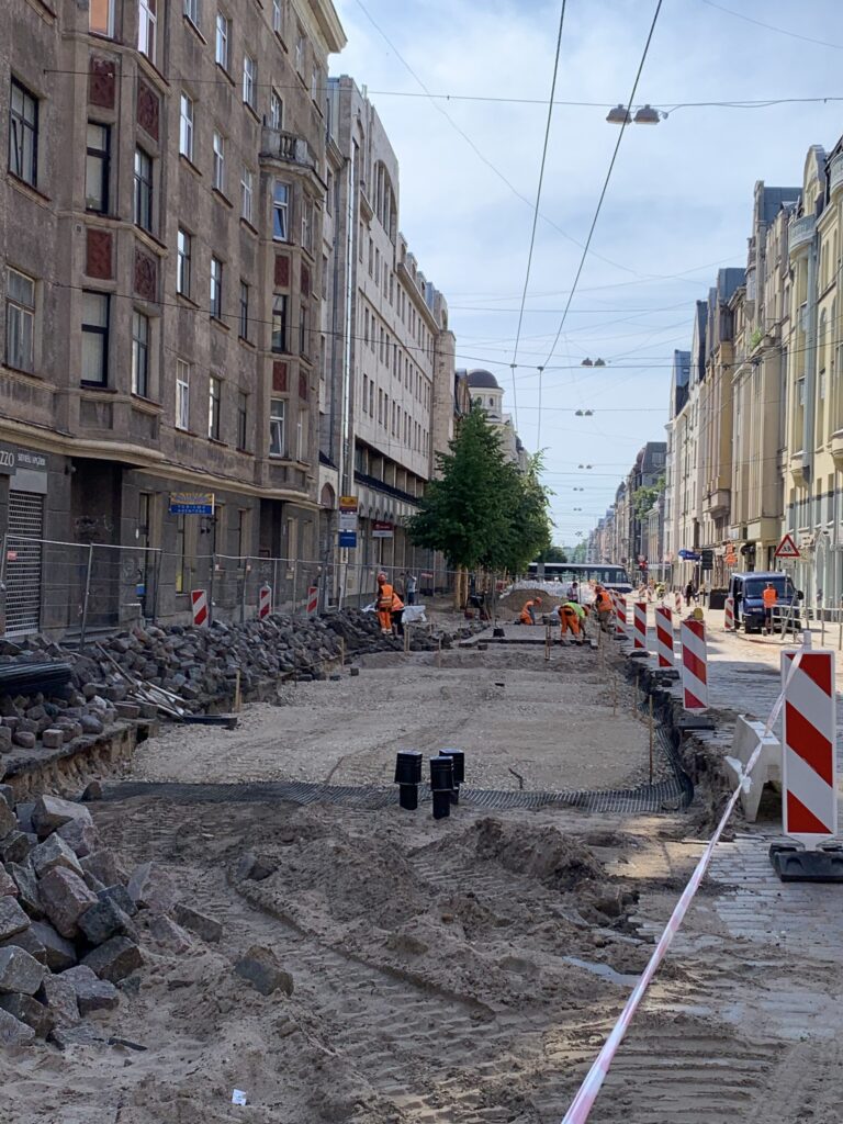 Ģertrūdes ielas seguma atjaunošana - 2.kārta (Ģertrūdes iela) - Kelias - statybų nuotraukos