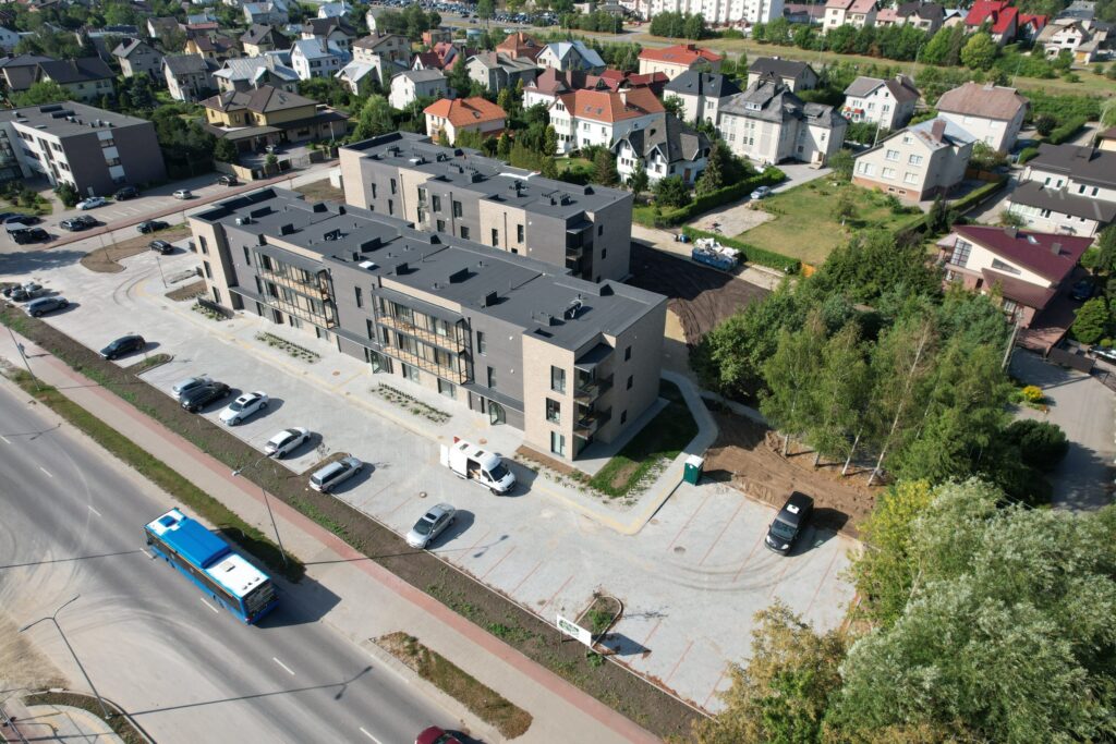 Obelų namai (Kretingos g. 179A) - Multi apartment - construction photos