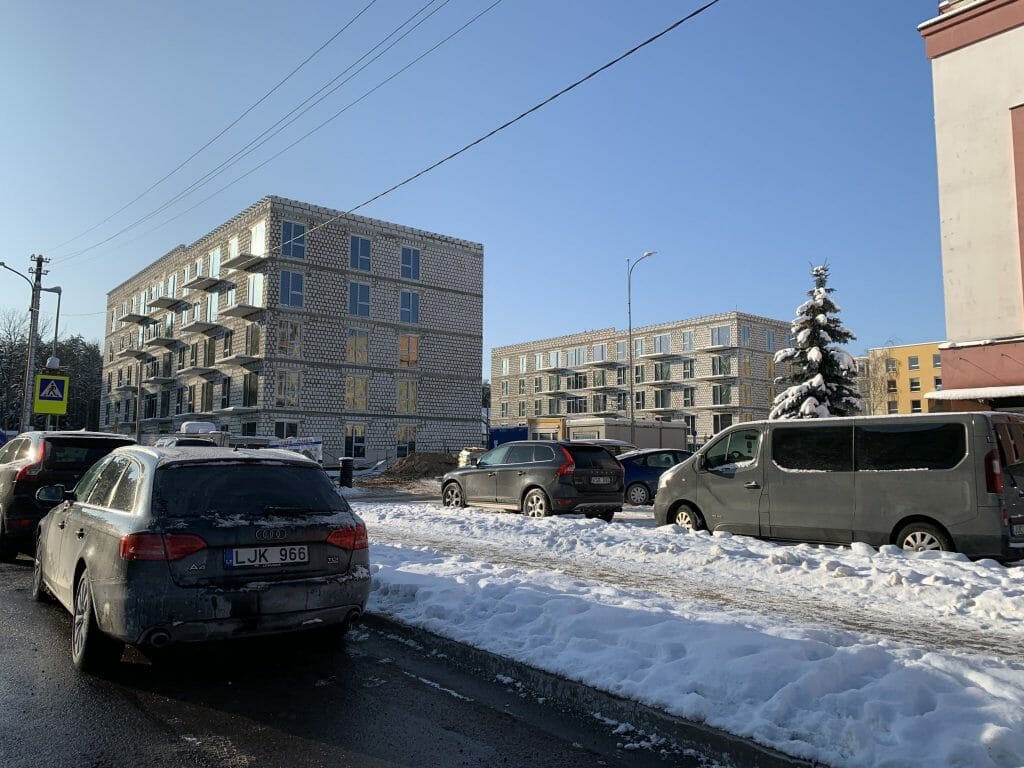 Būk čia (Bukčių g. 6) - Multi apartment - construction photos