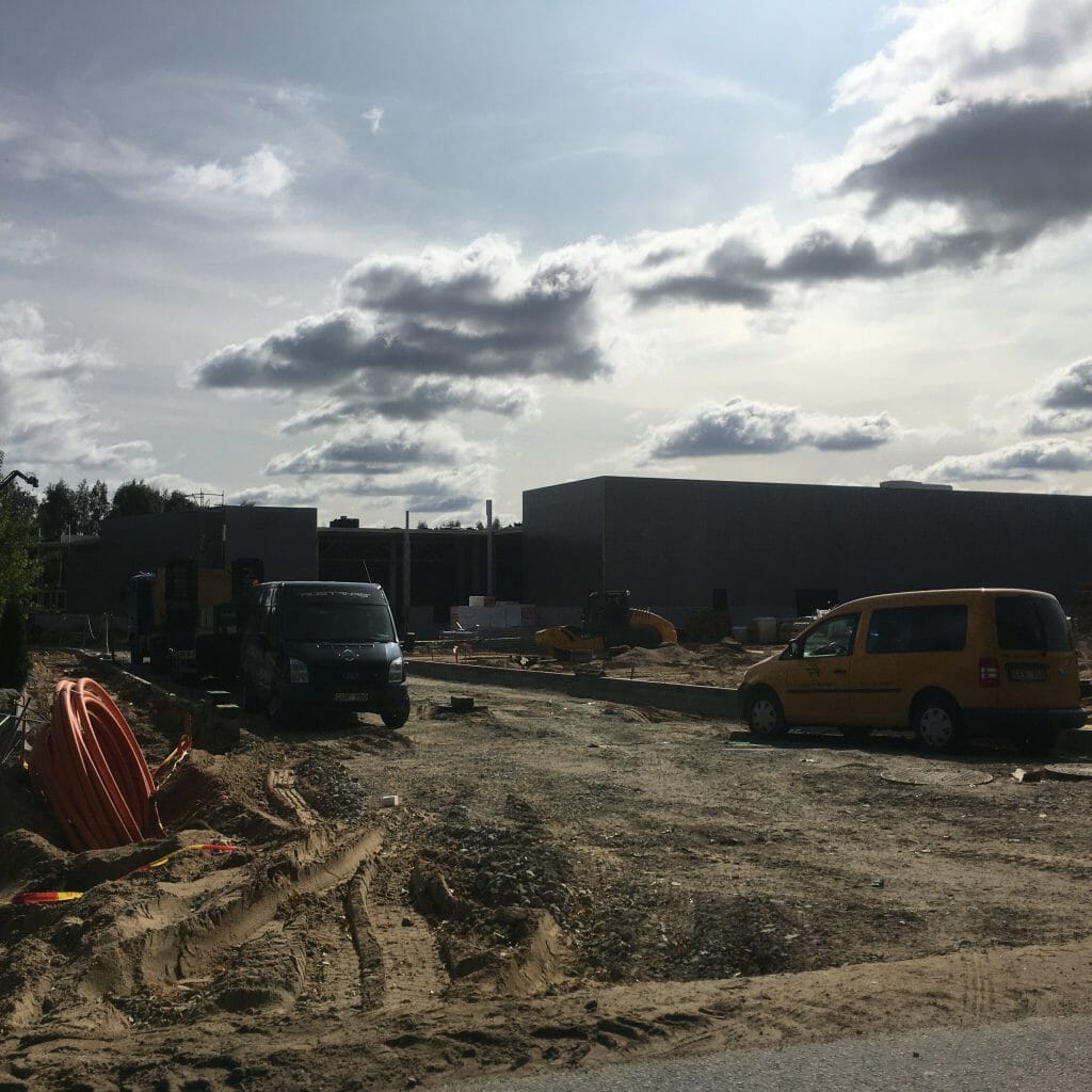 Maxima Moravų g. (Moravų g. 7) - Pārtikas veikals - būvdarbu attēli