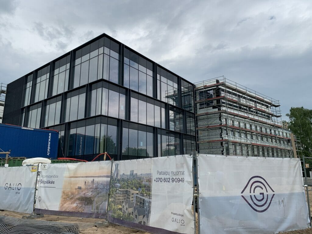 Kintų 11 (Kintų g. 11) - Verslo centras - statybų nuotraukos