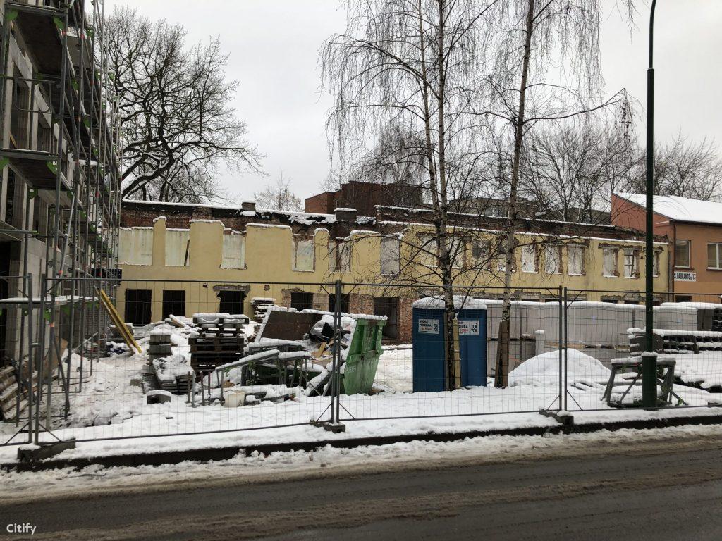 D11 (S. Daukanto g. 11) - Multi apartment - construction photos