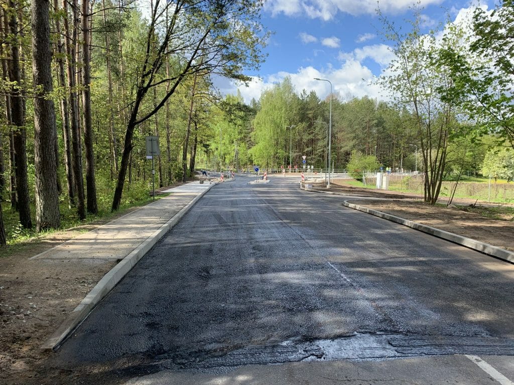 Viršupio ir Šilo g. žiedas (Viršupio g.) - Road - construction photos