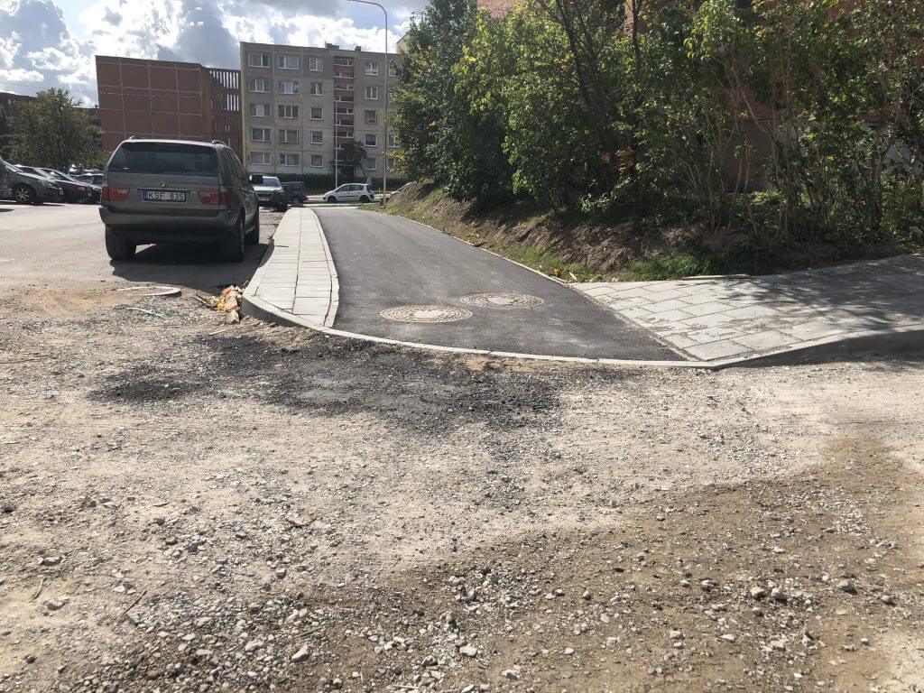 Veikmės Parko namai (Didlaukio g.) - Multi apartment - construction photos