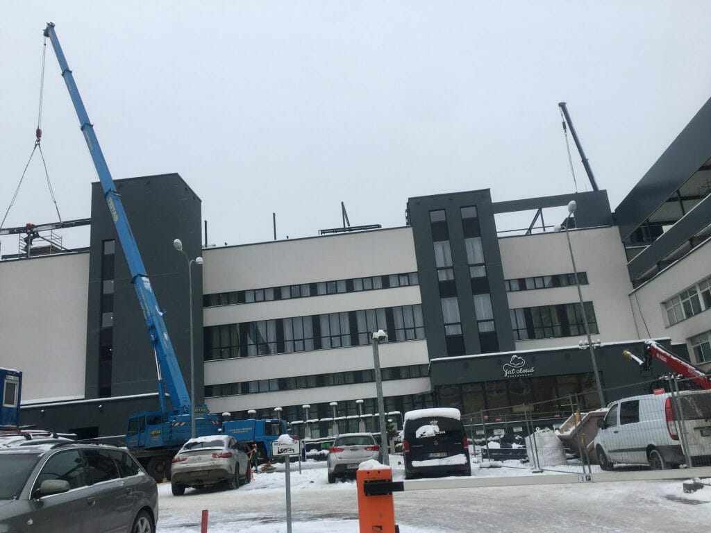 Aerocity Dariaus ir Girėno g. 21 (Dariaus ir Girėno g. 21) - Hotel - construction photos