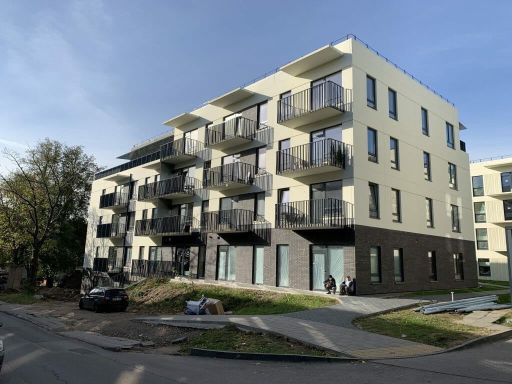 WOW CITY: eco life (Giedraičių g. 60A) - Multi apartment - construction photos