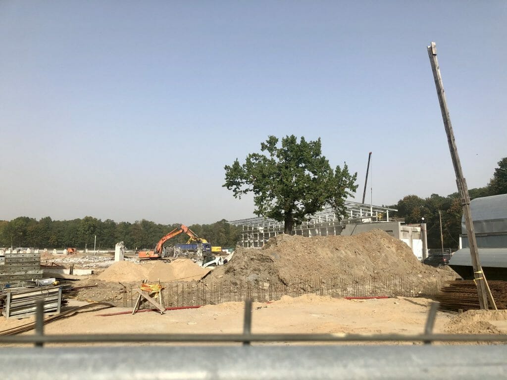 Dariaus ir Girėno stadionas (Perkūno al. 5) - Sports arena - construction photos