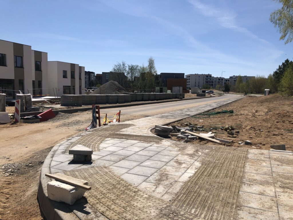 Tolminkiemio g. atkarpa nuo Tilžės iki Gilijos g. (Tolminkiemio g.) - Street - construction photos