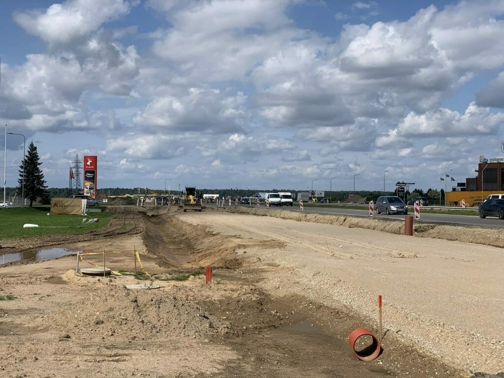A1 Giraitės atkarpa (viadukas) 102 - 107 km. (A1) - Kelias - statybų nuotraukos