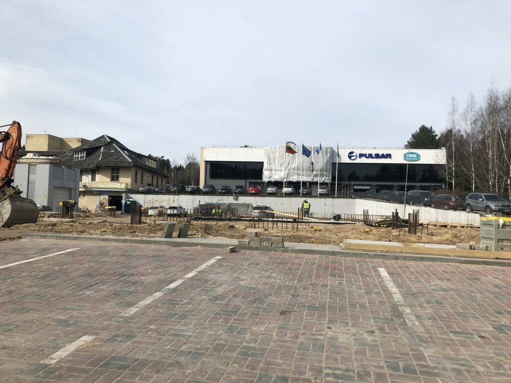 Ateities Trio verslo centras (Ateities g. 29) - Office center - construction photos