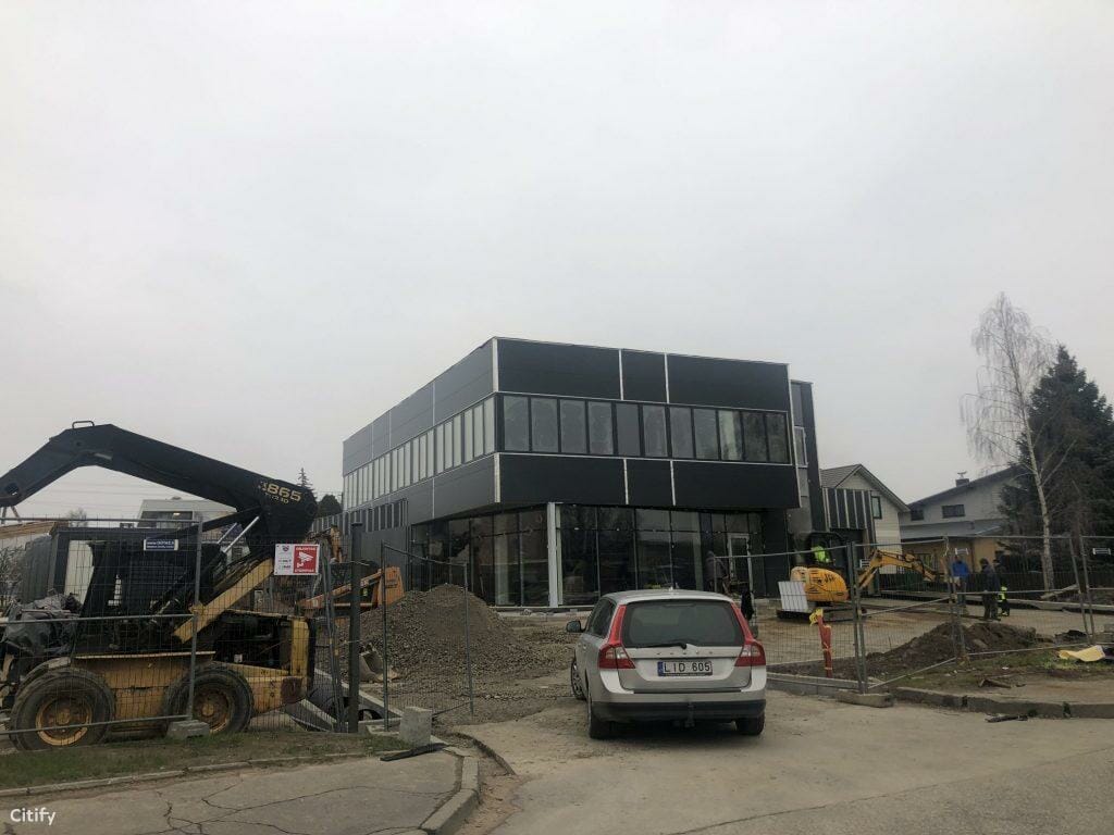 Simno g. 4 (Simno g. 4) - Office center - construction photos