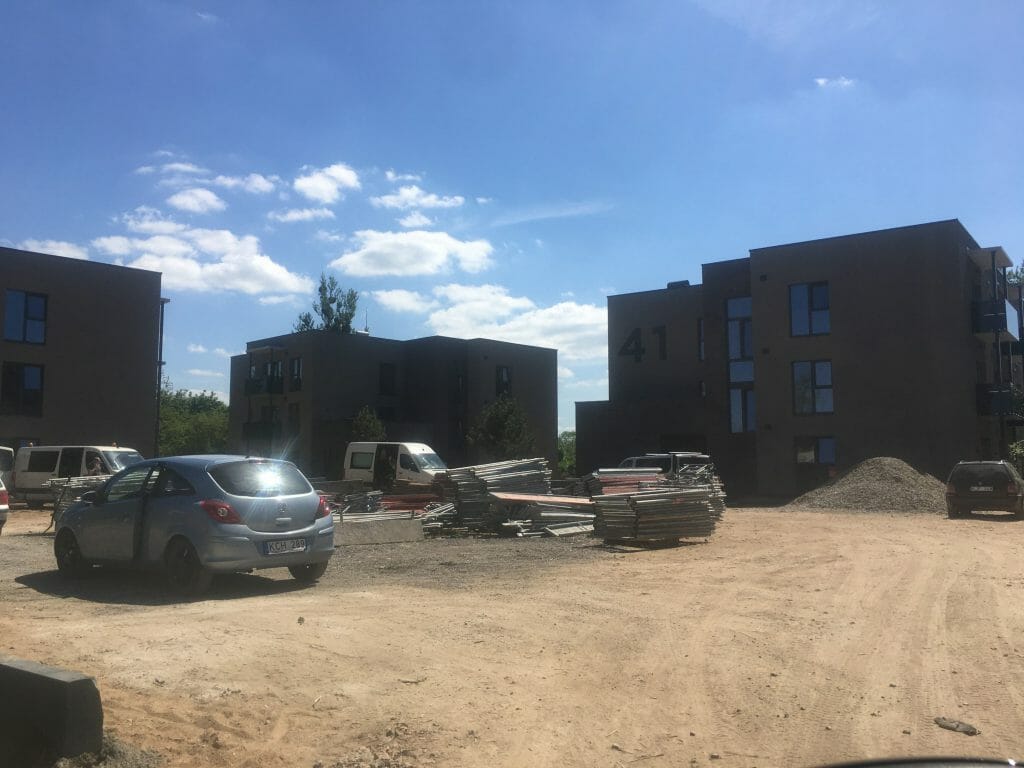 Kiara - saulėti namai (Svirbygalos g. 37) - Multi apartment - construction photos