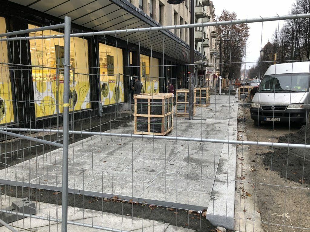 S. Daukanto g. rekonstrukcija (S. Daukanto g.) - Gatvė - statybų nuotraukos