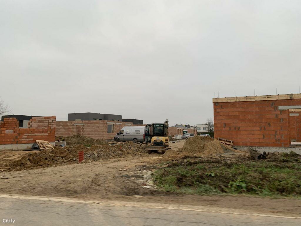 M. ir P. Šalčių g. 71 (M. ir P. Šalčių g. 71) - Private house community - construction photos