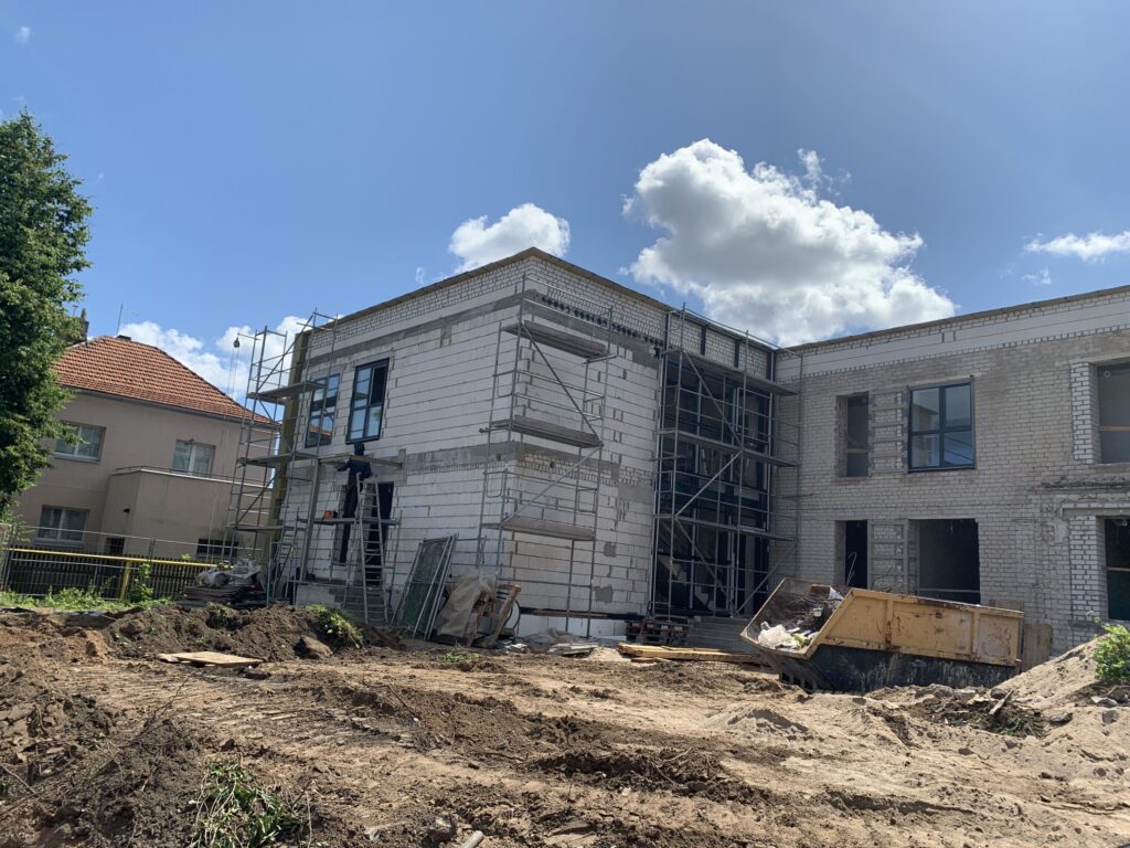 Darželis Jūratės g. (Jūratės g. 19) - Primary and secondary education - construction photos