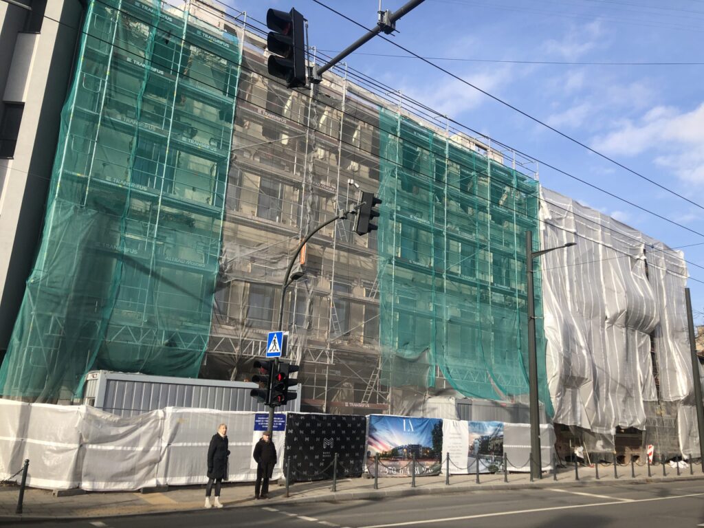 LA AVENUE (E. Ožeškienės g. 3) - Multi apartment - construction photos