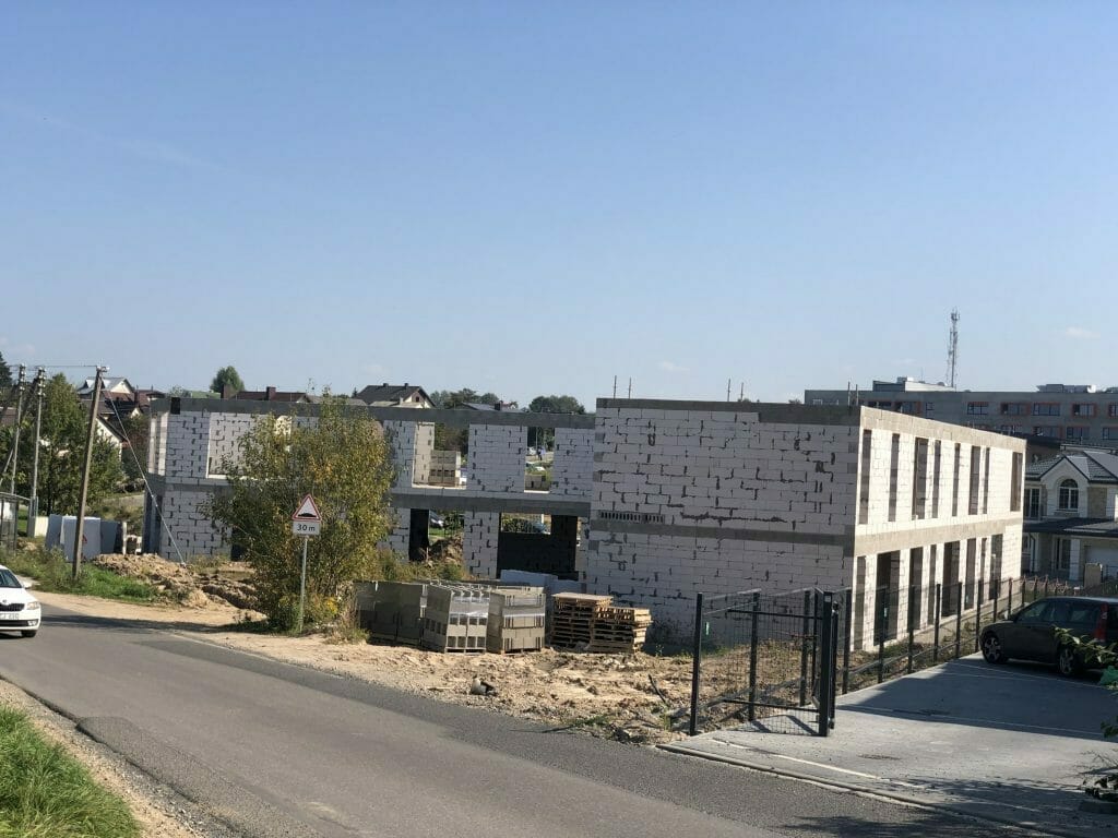 Prie skvero (Ašmenėlės g. 40) - Row housing - construction photos