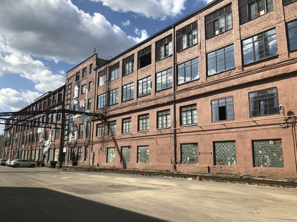 Drobės fabrikas (Drobės g. 62) - Office center - construction photos