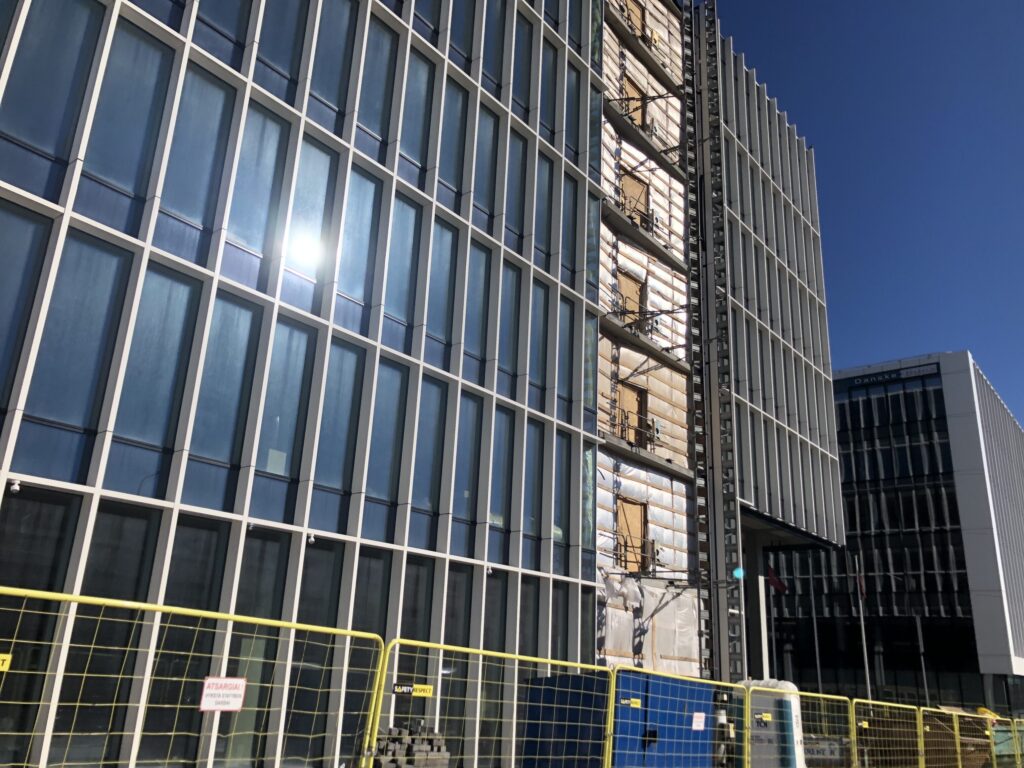 CORE (Ukmergės g. 126) - Office center - construction photos