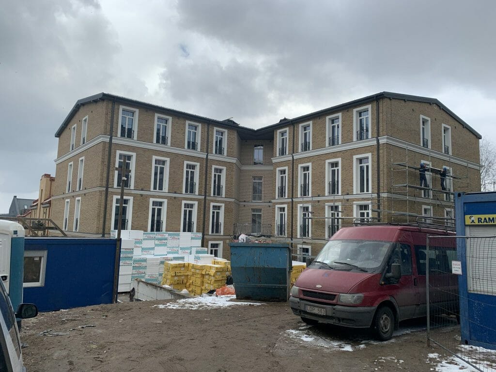 Mindaugo rezidencija (Mindaugo g. 12A) - Multi apartment - construction photos