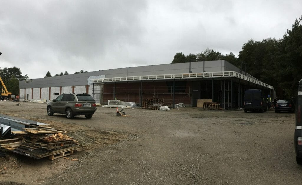 LIDL Liepojos g. (Liepojos g. 3) - Food store - construction photos