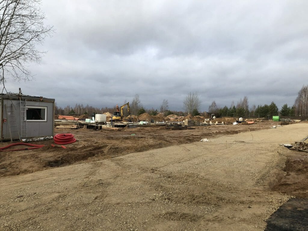 Naujoji Pilaitė 13 kvartalas (Karaliaučiaus g. 28) - Multi apartment - construction photos