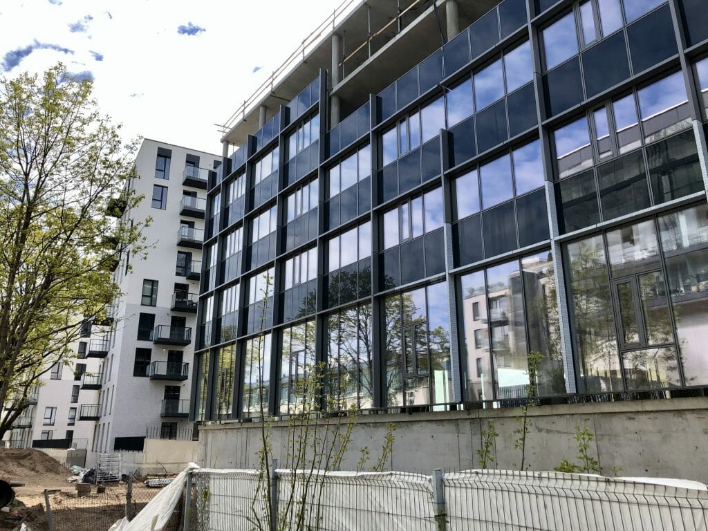 Business Stadium North East (Rinktinės g. 3) - Verslo centras - statybų nuotraukos