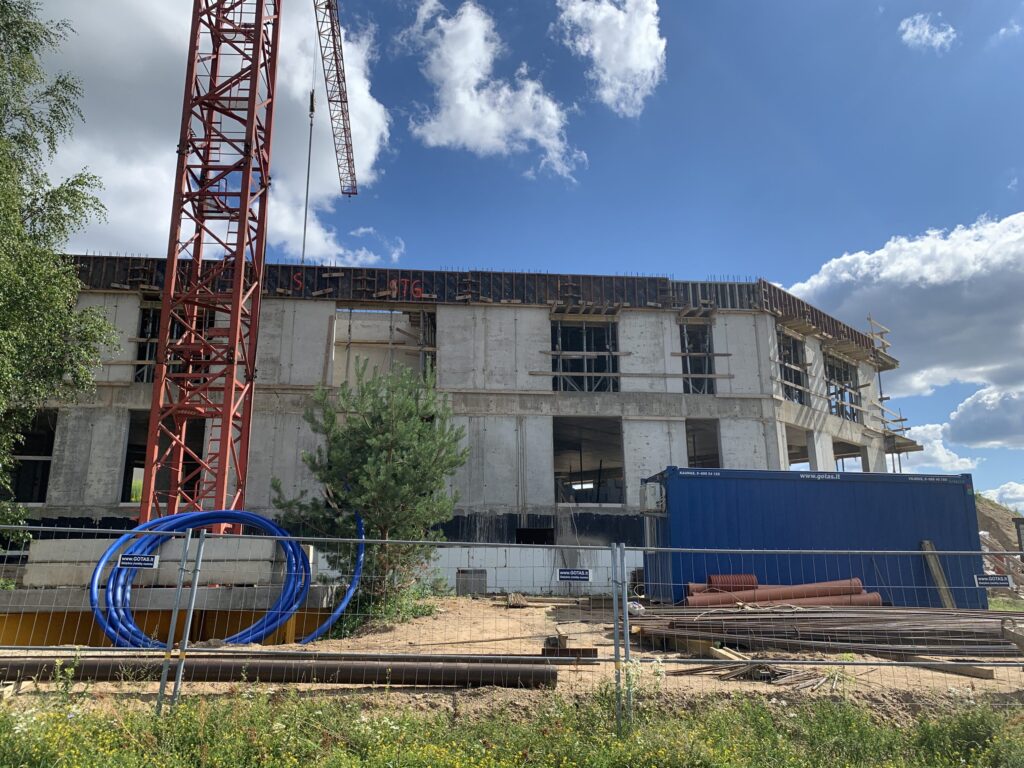 Tarandės panoramos (Užubalių g. 16) - Multi apartment - construction photos