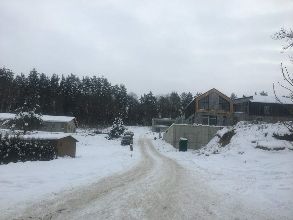 Upelio g. (Upelio g.) - Street - construction photos